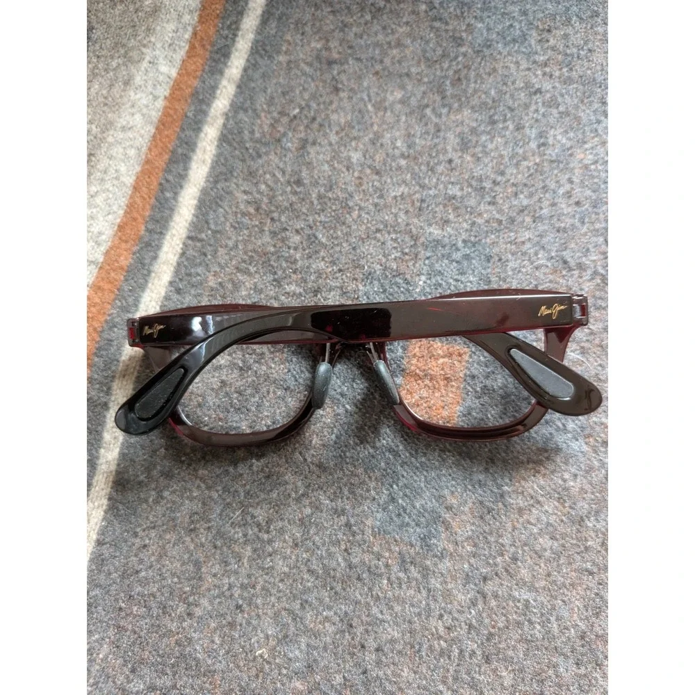 Maui Jim Japan HANA BAY MJ434-07 51-20-146 Burgundy Sunglasses Frame